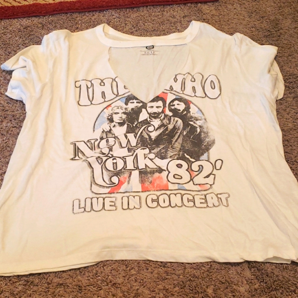 EUC Cutout The Who Shirt Size 2X
